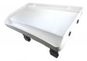 Pactrade Marine Fishing Deluxe White Large Bait Fillet Cutting Board Rail Mount